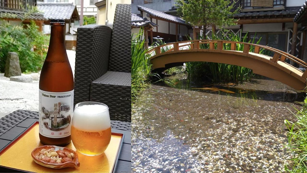 Hinokitei Bokusui Hotell Kusatsu  Exteriör bild